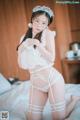 DJAWA Photo - Pia (피아): "Sheer Chiffon Apron" (66 photos)