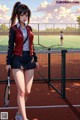 Hentai - Radiant Grace on the Tennis Court Set.2 20250207 Part 1