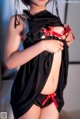 蠢沫沫 Cosplay 黑睡裙 Black Nightdress