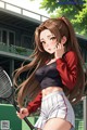 Hentai - Radiant Grace on the Tennis Court Set.2 20250207 Part 12