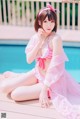 [霜月shimo] Megumi Kato 加藤恵 Swimsuit Version